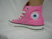 CONVERSE BOTA ROSA